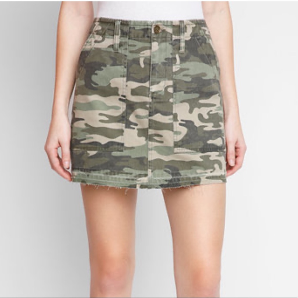 Sanctuary Camo Mini Skirt